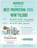 Biofreeze Special DEAL#2 (Buy 20, Get 4 FREE)